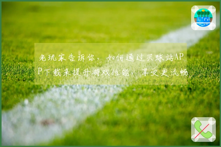 老玩家告诉你，如何通过买球站APP下载来提升游戏性能，享受更流畅的玩法体验！